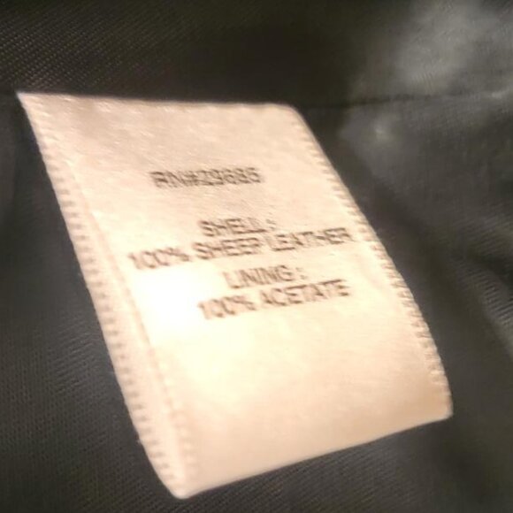 Classic Design Pendleton Sheep Leather Jacket Forest Green Size Small - Picture 12 of 12